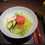 ハレルヤ - 夏野菜のレモンラーメン　500円