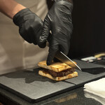 焼肉牛印 - 美しくてカットして下さいました。