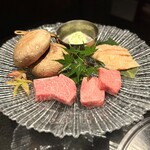 焼肉牛印 - 季節の焼き野菜/厳選赤身/厚切り牛タン/上ミノのブルゴーニュ焼き