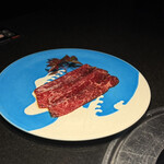 焼肉牛印 - 本日の厳選赤身タレ焼き