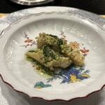 焼肉牛印 - 上ミノの初めての食べ方でした。