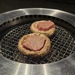 焼肉牛印 - 季節の焼き野菜/トモサンカクと雲仙椎茸