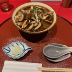 信州十割そば てん - 信州きのこそば:1500円