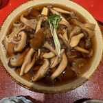 信州十割そば てん - 信州きのこそば:1500円/拡大