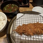 とんかつ 明石 - 特ひれかつ定食