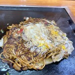 お好み焼き かわ - カスタマイズ前の「まんぼ焼き（中）」860円〜