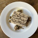 料理店Lobélie - 東京福しいたけとつくば鶏のテリーヌ