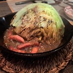 お猪口 - アンチョビキャベツ