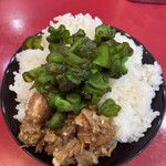 たいせい - ご飯大¥300＆ご飯のお供¥50