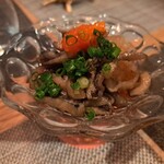 お猪口 - 鶏皮ポン酢