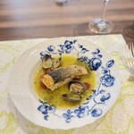 リストランテ アクアパッツァ - アクアパッツァ（ヒラスズキ）