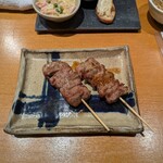 もつやき 松井 - 串焼き1、2本目