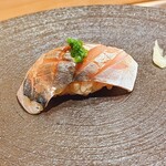 起承転結 - 寿司　鯵