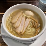 ラーメン専門店 徳川町 如水 - 塩全部のせ