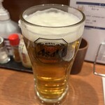 やき鶏 おさ田 清瀬店 - 生ビール