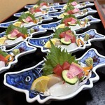 割烹ヤマニ - 刺身