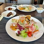 ノーザンテラスダイナー - 妻はまず新鮮なお野菜たちを。