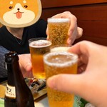 小料理 椿 - かんぱぁ〜い❗️裏「椿」の宴の、はじまりぃ♬