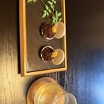 別邸 はる樹 - ウェルカムスイーツ