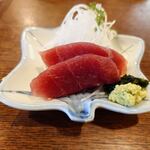 釜めし菜時記 さき亭 - コースのお刺身（まぐろ）