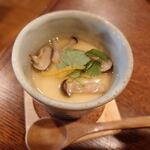 釜めし菜時記 さき亭 - コースの茶碗蒸し