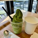 茶想 もりた園 - 料理写真:抹茶ソフト