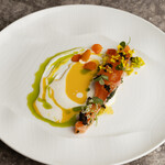 LA VIGNE DINING FÛDO - 信州サーモンのミキュイ