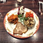 Cafe RUSSIA 吉祥寺 - 前菜の盛り合わせ