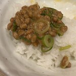 松屋 - 納豆❣️ 旨いっ❗️