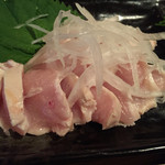ポルカ プッターナ - 地鶏のたたき580円