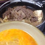 ポパイ - 牛すき鍋と溶き卵