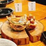 よいち餃子大王 - 餃子（青しそ・島とうがらし）