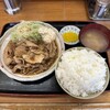 니혼이치 식당 - 肉増し生姜焼き定食（250g）　1,150円
                ライス特盛（600g）　　　　　＋150円