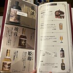 お酒の美術館 - メニュー1