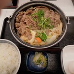 吉野家 - 料理写真:牛すき鍋膳