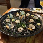 バルアンドデリ エル・ロセヨ - イカスミパエリア ¥3480(2人前)