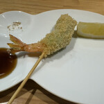 はい、串揚げです。 - 