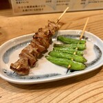 こっこ亭 - 皮　ししとう