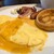 ダブルツリーbyヒルトン - 料理写真:オムレツとワッフル