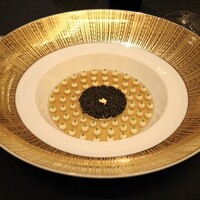 ガストロノミー ジョエル・ロブション - スペシャリテ集合体美しい、キャビアはもちろんコンソメが美味しい