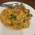 はすの里 - プーニムパッポンカレー全席の人食べてたかもw