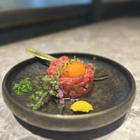 個室焼肉 牛姫 恵比寿本店 - 和牛ユッケ