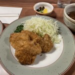 津久志亭 - ヒレカツ定食１４５０円