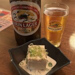 みよしや - 高級ラガーと高級付き出し