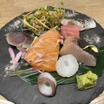 にこらす - 本日のお刺身盛り合わせ