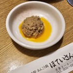 ほていさん - お通しのあん肝