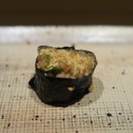 鮨 西崎 - あん肝巻き
