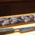 鮨 西崎 - 唐津　鯵