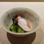 鮨 西崎 - 蛸の酢の物