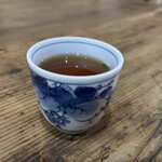 樋ノ上 - 最後に、サービスでスパイスのお茶をいただきました